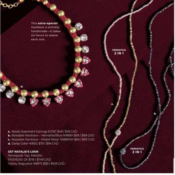 Rossdale 2 in 1 necklace - Picture 3 of 3